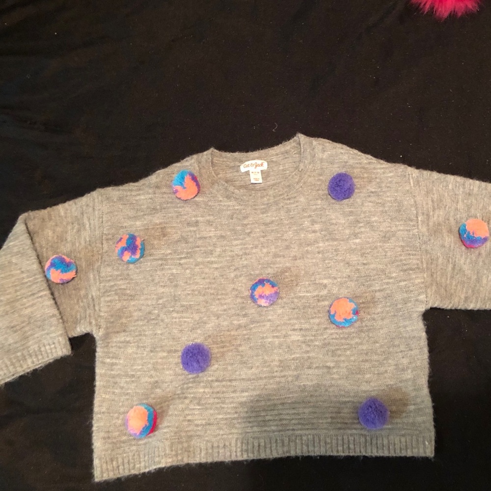 Gray Cat & Jack sweater